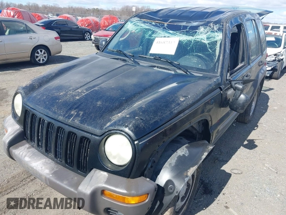 2002 Jeep Liberty Sport with VIN 1J4GL48K82W345855, listed as a IAAI auction lot 41687317 with 231,969 mi miles. Bid and sale history available at carsss.com. Image 6.