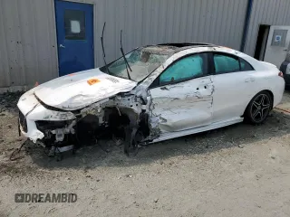 2024 Mercedes-Benz CLA 250 with VIN W1K5J4HBXRN454116, listed as a Copart auction lot 59536385 with Not provided miles and Salvage title. Bid and sale history available at DreamBid. Image 1.