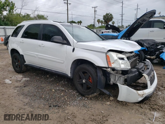 2005 Chevrolet Equinox LT with VIN 2CNDL63F856203160, listed as a Copart auction lot 62711814 with 0 mi miles and Non Repairable. Bid and sale history available at carsss.com. Image 4.