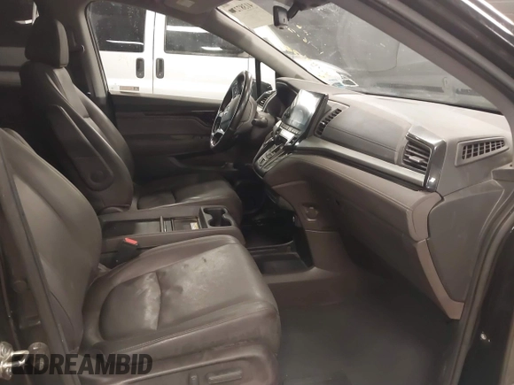 2018 Honda Odyssey Elite with VIN 5FNRL6H92JB110572, listed as a IAAI auction lot 41387270 with 159,806 mi miles and . Bid and sale history available at DreamBid. Image 5.