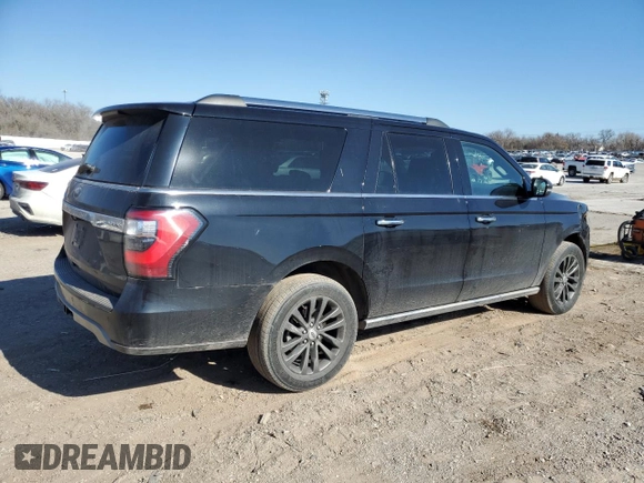 2020 Ford Expedition Max Limited with VIN 1FMJK1KTXLEA49253, listed as a Copart auction lot 42124305 with 108,441 mi miles and Salvage title. Bid and sale history available at DreamBid. Image 3.