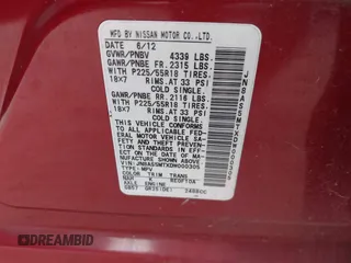 2013 Nissan Rogue S with VIN JN8AS5MTXDW000305, listed as a IAAI auction lot 41803380 with 213,485 mi miles and . Bid and sale history available at DreamBid. Image 9.