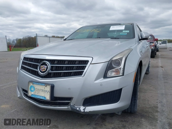 2014 Cadillac ATS Luxury AWD with VIN 1G6AH5SX9E0190881, listed as a IAAI auction lot 40718492 with 65,666 mi miles and . Bid and sale history available at carsss.com. Image 6.