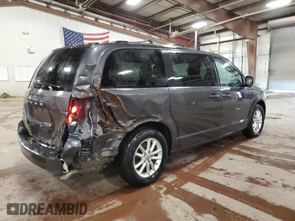 2019 Dodge Grand Caravan SXT with VIN 2C4RDGCG4KR546094, listed as a Copart auction lot 41982315 with 133,413 mi miles and Clean Title. Bid and sale history available at DreamBid. Image 3.