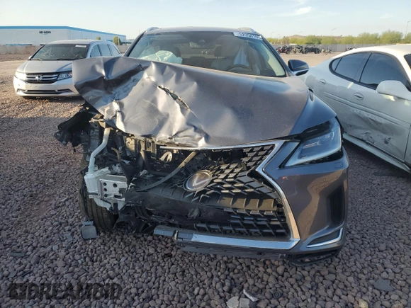 2021 Lexus RX 450h with VIN 2T2HGMDA5MC067791, listed as a Copart auction lot 52350105 with 39,617 mi miles and Salvage Title. Bid and sale history available at DreamBid. Image 5.