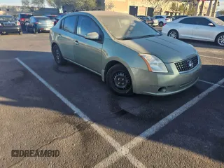 2008 Nissan Sentra S with VIN 3N1AB61E28L707324, listed as a Copart auction lot 86739304 with 198,282 mi miles and Clean Title. Bid and sale history available at DreamBid. Image 1.
