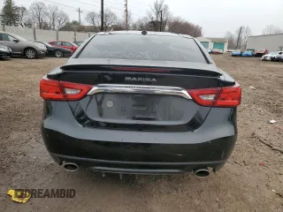 2016 Nissan Maxima SL with VIN 1N4AA6AP3GC436677, listed as a Copart auction lot 49880185 with 128,748 mi miles and Salvage Title. Bid and sale history available at DreamBid. Image 6.