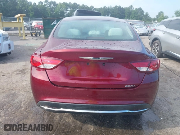 2015 Chrysler 200 Limited with VIN 1C3CCCAB2FN676780, listed as a IAAI auction lot 42656893 with 158,210 mi miles and . Bid and sale history available at DreamBid. Image 16.