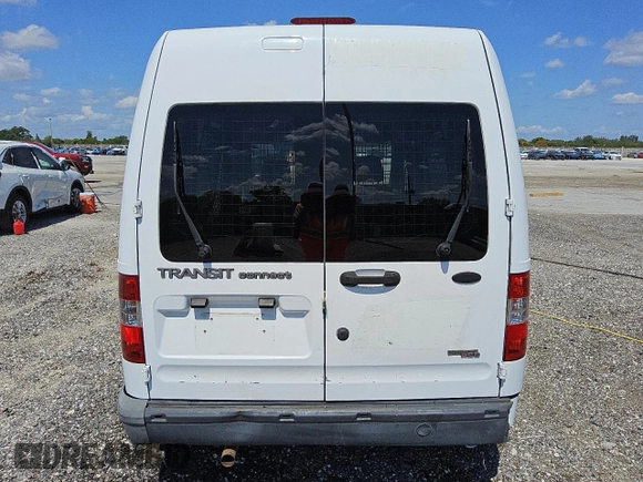 2012 Ford Transit Connect XL with VIN NM0LS6AN0CT101981, listed as a Copart auction lot 61245235 with 201,884 mi miles and Clean title. Bid and sale history available at DreamBid. Image 6.
