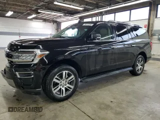 2024 Ford Expedition Max Limited с VIN 1FMJK1K8XREA53386, выставлен на аукционе Copart как лот 53686425 с пробегом 33 129 миль миль и Списание • Salvage title. История ставок и продаж доступна на DreamBid. Изображение 1.