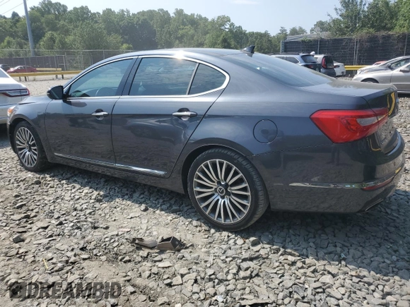 2016 Kia Cadenza Premium with VIN KNALN4D79G5199170, listed as a Copart auction lot 63915284 with 136,517 mi miles and Salvage Title. Bid and sale history available at carsss.com. Image 2.