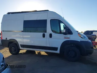 2021 Ram ProMaster Cargo with VIN 3C6LRVBG8ME539769, listed as a IAAI auction lot 40813813 with 39,935 mi miles. Bid and sale history available at carsss.com. Image 13.