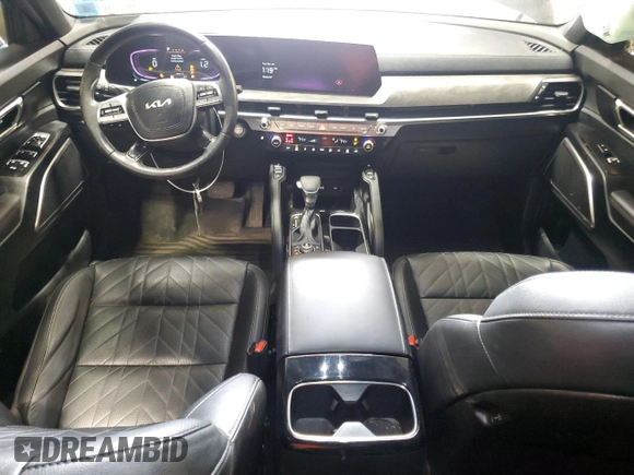 2024 Kia Telluride EX with VIN 5XYP3DGC5RG463482, listed as a Copart auction lot 50538495 with 28,669 mi miles and Salvage Title. Bid and sale history available at carsss.com. Image 8.