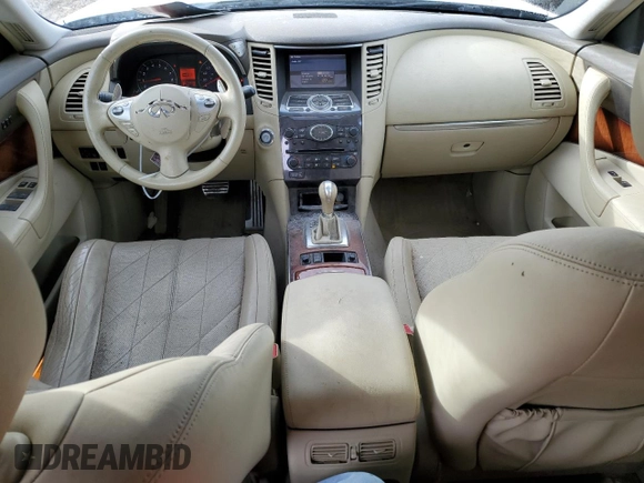 2009 Infiniti FX with VIN JNRAS18W89M150439, listed as a Copart auction lot 46363434 with 144,333 mi miles and Salvage title. Bid and sale history available at DreamBid. Image 8.