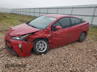 2019 Toyota Prius LE with VIN JTDL9RFU7K3005859, listed as a Copart auction lot 61030765 with 74,022 mi miles and Salvage title. Bid and sale history available at DreamBid. Image 1.
