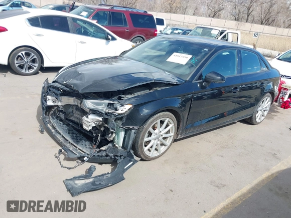 2016 Audi A3 Premium with VIN WAUB8GFF3G1048308, listed as a IAAI auction lot 41813390 with 130,943 mi miles and . Bid and sale history available at DreamBid. Image 2.
