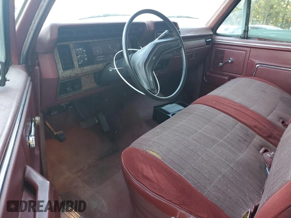 1986 Ford F-150 with VIN 1FTEX15N6GKA13863, listed as a Copart auction lot 76065584 with 203,343 mi miles and Salvage Title. Bid and sale history available at carsss.com. Image 8.