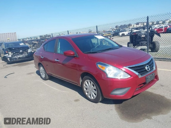 2016 Nissan Versa S with VIN 3N1CN7AP6GL901795, listed as a IAAI auction lot 42019769 with 121,561 mi miles. Bid and sale history available at carsss.com. Image 1.
