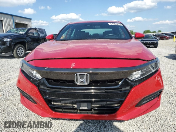 2020 Honda Accord Sport with VIN 1HGCV2F34LA015452, listed as a Copart auction lot 54653225 with 79,275 mi miles and Salvage title. Bid and sale history available at DreamBid. Image 5.