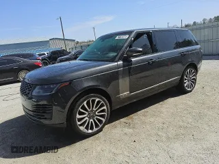 2019 Land Rover Range Rover with VIN SALGS5RE9KA528226, listed as a Copart auction lot 47733385 with 98,481 mi miles and Clean Title. Bid and sale history available at carsss.com. Image 1.