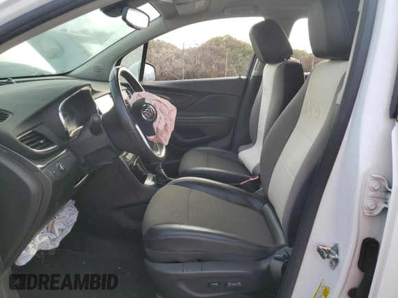 2020 Buick Encore Preferred with VIN KL4CJASB8LB352485, listed as a Copart auction lot 45607845 with 19,615 mi miles and Salvage Title. Bid and sale history available at DreamBid. Image 7.