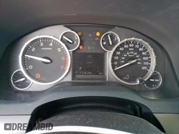 2016 Toyota Tundra SR5 z VIN 5TFEW5F16GX193399, wystawiony jako Copart lot #59543595 z przebiegiem 110 628 mil mil oraz Szkoda całkowita • Salvage title. Historia ofert i sprzedaży dostępna na DreamBid. Obrazek 9.