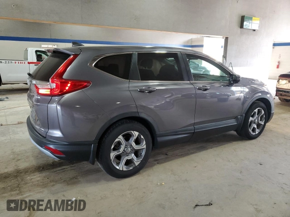 2018 Honda CR-V EX with VIN 7FARW1H54JE033599, listed as a Copart auction lot 49960125 with 69,956 mi miles and Salvage Title. Bid and sale history available at DreamBid. Image 3.