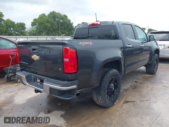 2017 Chevrolet Colorado 4WD LT z VIN 1GCGTCEN8H1304906, wystawiony jako IAAI lot #42652360 z przebiegiem 140 093 mil mil oraz . Historia ofert i sprzedaży dostępna na DreamBid. Obrazek 4.