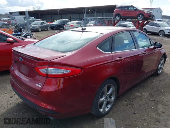 2013 Ford Fusion SE with VIN 3FA6P0HRXDR324206, listed as a IAAI auction lot 41650318 with 168,713 mi miles. Bid and sale history available at carsss.com. Image 4.
