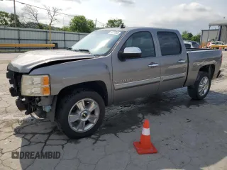 2013 Chevrolet Silverado 1500 LT with VIN 3GCPCSE03DG294876, listed as a Copart auction lot 54225855 with 168,009 mi miles and Salvage Title. Bid and sale history available at DreamBid. Image 1.