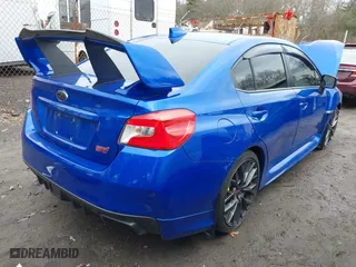 2018 Subaru WRX STI with VIN JF1VA2M67J9835223, listed as a IAAI auction lot 41797791 with 69,811 mi miles. Bid and sale history available at carsss.com. Image 4.