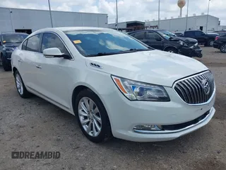 2014 Buick LaCrosse Leather with VIN 1G4GB5G32EF151766, listed as a IAAI auction lot 42071781 with 108,136 mi miles. Bid and sale history available at carsss.com. Image 1.