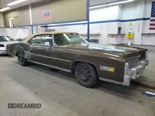 1976 Cadillac Eldorado z VIN 6L67S6Q235270, wystawiony jako Copart lot #80518554 z przebiegiem 4 944 mil mil oraz Szkoda całkowita • Salvage title. Historia ofert i sprzedaży dostępna na DreamBid. Obrazek 4.