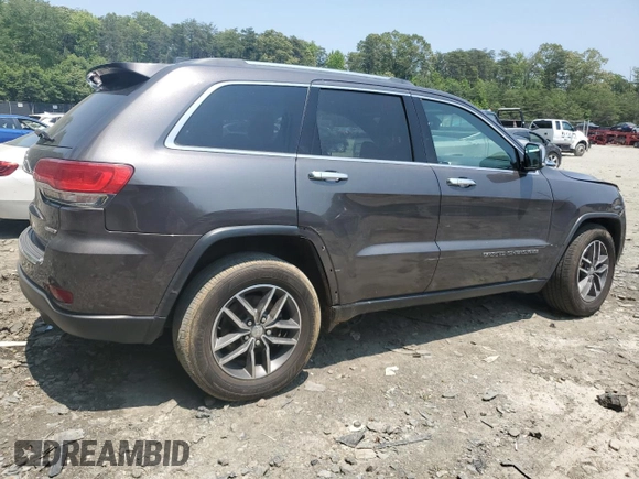 2018 Jeep Grand Cherokee Limited with VIN 1C4RJEBG6JC247468, listed as a Copart auction lot 59789015 with 84,005 mi miles and Salvage title. Bid and sale history available at DreamBid. Image 3.