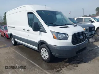 2019 Ford Transit with VIN 1FTYR2CM0KKA87201, listed as a IAAI auction lot 41741165 with 81,635 mi miles. Bid and sale history available at carsss.com. Image 1.