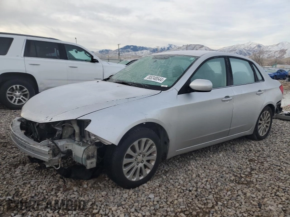 2008 Subaru Impreza Sedan (Natl) i w/Premium Pkg with VIN JF1GE616X8H525155, listed as a Copart auction lot 85248544 with 210,062 mi miles and Salvage Title. Bid and sale history available at carsss.com. Image 1.