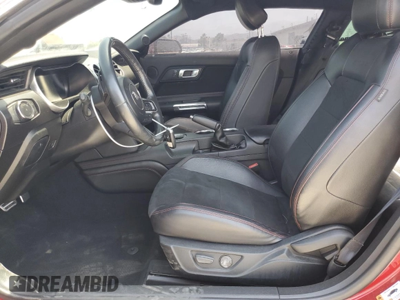 2022 Ford Mustang GT with VIN 1FA6P8CF1N5109250, listed as a Copart auction lot 61502765 with 35,956 mi miles and Salvage title. Bid and sale history available at DreamBid. Image 7.