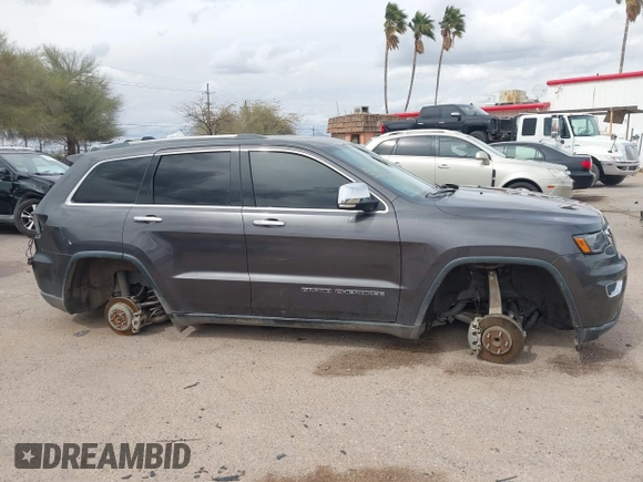 2017 Jeep Grand Cherokee Limited with VIN 1C4RJEBG4HC838019, listed as a IAAI auction lot 41804665 with 135,980 mi miles. Bid and sale history available at carsss.com. Image 13.