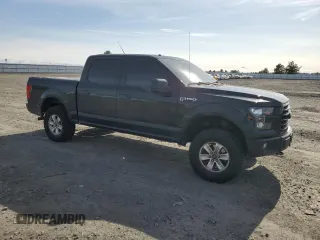 2016 Ford F-150 XLT with VIN 1FTEW1EF9GFC30912, listed as a Copart auction lot 48034545 with 175,529 mi miles and Salvage Title. Bid and sale history available at carsss.com. Image 4.