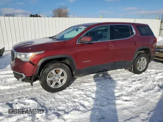 2017 GMC Acadia SLE z VIN 1GKKNRLAXHZ283859, wystawiony jako Copart lot #88630735 z przebiegiem 125 112 mil mil oraz Czysty tytuł • Clean title. Historia ofert i sprzedaży dostępna na DreamBid. Obrazek 1.