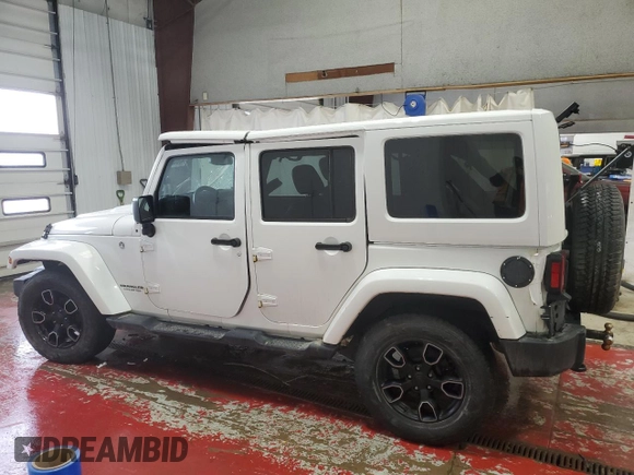2017 Jeep Wrangler Unlimited 75th Anniversary with VIN 1C4BJWEG4HL675312, listed as a Copart auction lot 43602725 with 99,952 mi miles and Salvage title. Bid and sale history available at DreamBid. Image 2.