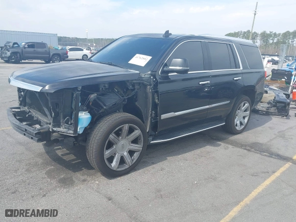 2017 Cadillac Escalade Luxury with VIN 1GYS4BKJ3HR307534, listed as a IAAI auction lot 41762802 with 109,420 mi miles. Bid and sale history available at carsss.com. Image 18.