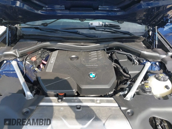 2020 BMW X3 xDrive30i with VIN 5UXTY5C02L9D58605, listed as a IAAI auction lot 41939854 with 22,361 mi miles and . Bid and sale history available at DreamBid. Image 10.