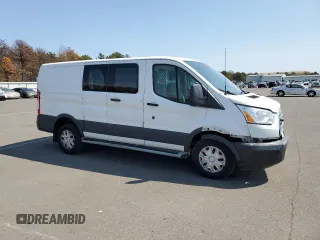 2015 Ford Transit Cargo with VIN 1FTNR1ZM5FKA66614, listed as a Copart auction lot 70069244 with 52,690 mi miles and Salvage Title. Bid and sale history available at DreamBid. Image 4.