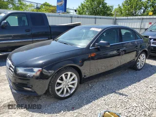 2013 Audi A4 Premium z VIN WAUBFAFL4DA168123, wystawiony jako Copart lot #55742915 z przebiegiem 128 600 mil mil oraz Szkoda całkowita • Salvage title. Historia ofert i sprzedaży dostępna na DreamBid. Obrazek 1.
