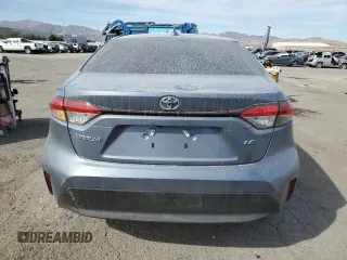 2023 Toyota Corolla LE with VIN JTDB4MEE8P3015055, listed as a Copart auction lot 50380345 with 20,548 mi miles and Salvage Title. Bid and sale history available at DreamBid. Image 6.