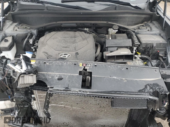 2022 Hyundai Palisade SEL with VIN KM8R4DHE0NU460547, listed as a Copart auction lot 43662685 with 45,376 mi miles and Salvage title. Bid and sale history available at DreamBid. Image 12.
