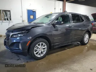 2023 Chevrolet Equinox LT with VIN 3GNAXUEG4PS108192, listed as a Copart auction lot 63834145 with 22,941 mi miles and Salvage title. Bid and sale history available at DreamBid. Image 1.