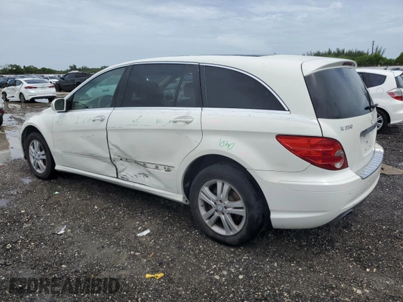 2008 Mercedes-Benz R 3.5L with VIN 4JGCB65E28A084418, listed as a Copart auction lot 63391385 with 120,038 mi miles and Salvage title. Bid and sale history available at DreamBid. Image 2.