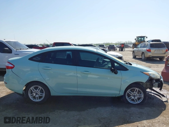 2017 Ford Fiesta SE with VIN 3FADP4BJ7HM150339, listed as a IAAI auction lot 42007084 with 109,334 mi miles. Bid and sale history available at carsss.com. Image 13.